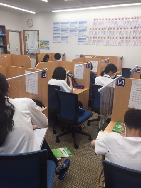 打出中生対象『定期試験対策』が始まりました!