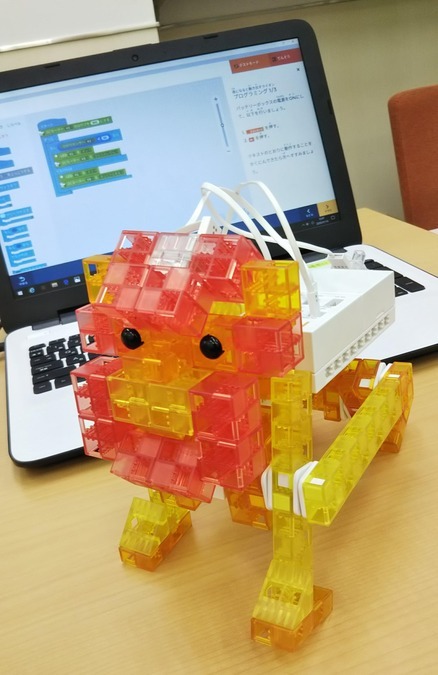 瓦木小・上甲子園口小のみなさま<br />
ロボットプログラミング講座 制作紹介