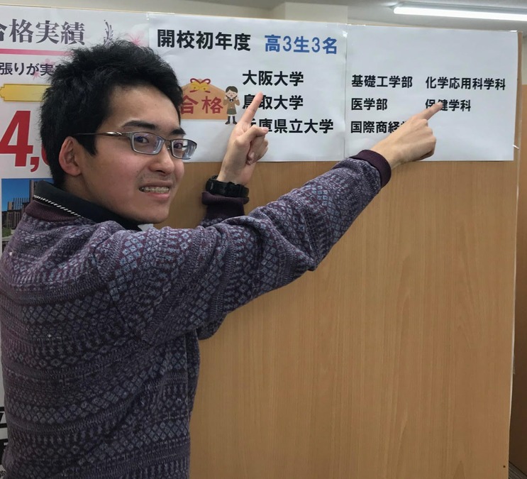 大阪大学基礎工学部 合格おめでとう!