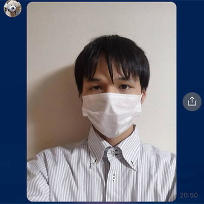 赤瀬遥斗先生の画像